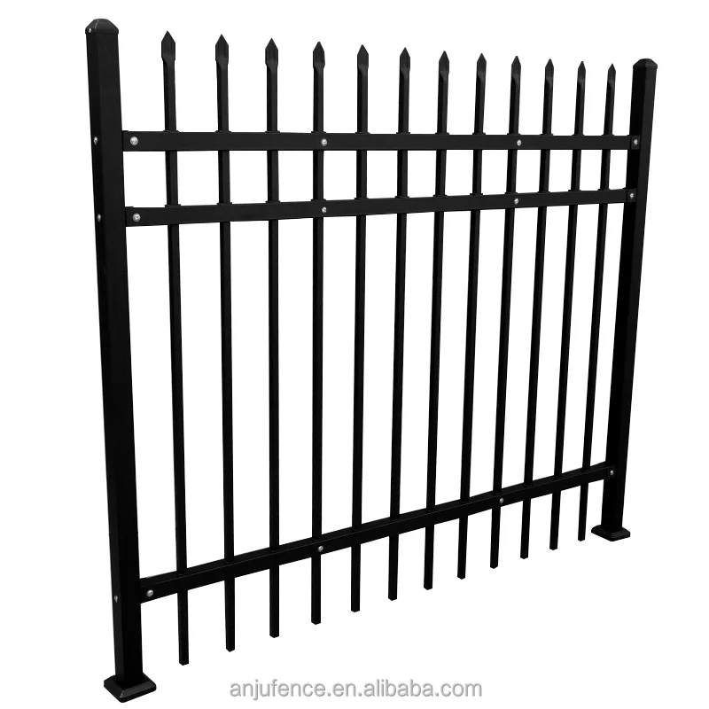 
Custom made High quality aluminum picket fence 