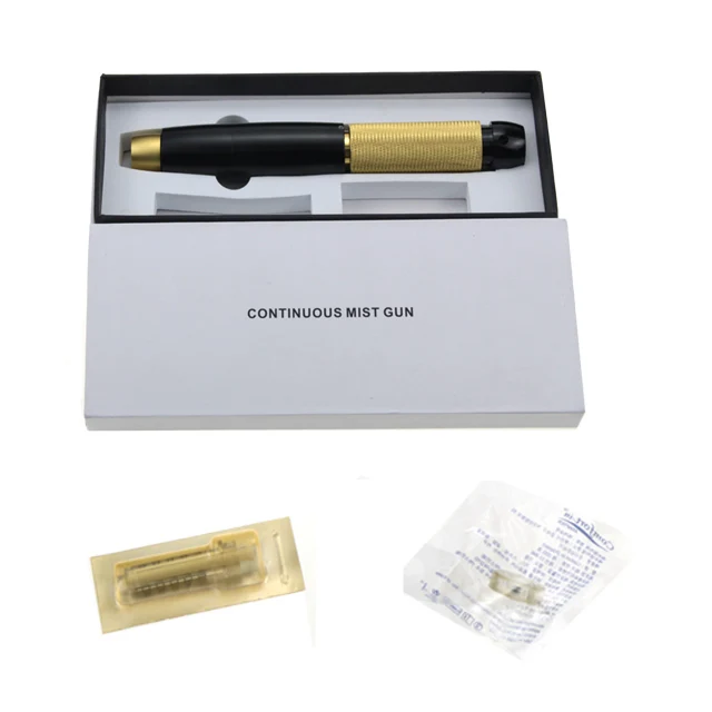 Adjustable Free Needle Hyaluronic gun Injection Mesotherapy Pen For Lips