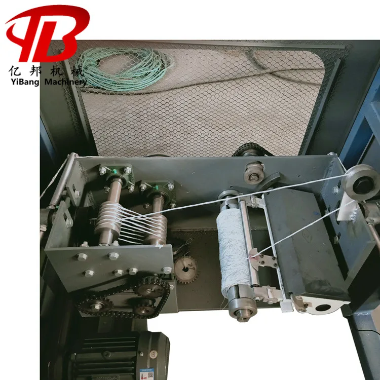 2 in 1 agricultural rope twisting and spooling winding machine