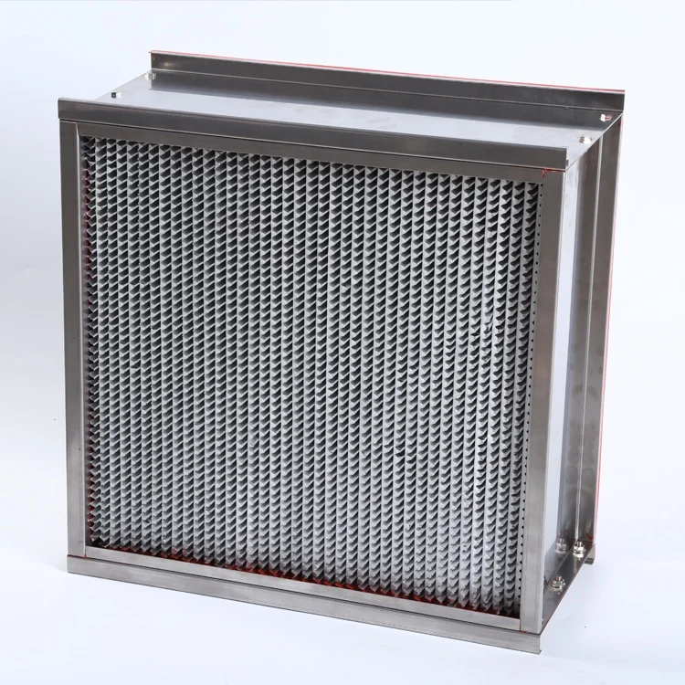 High temperature resistance high efficiency HEPA filter for oven equipment