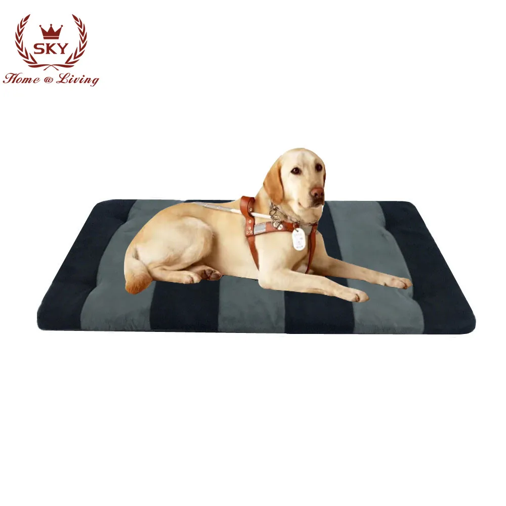 Luxury Dog bed Car Dog Mat with non-slip and Customized Logo Pet Pad Zebra