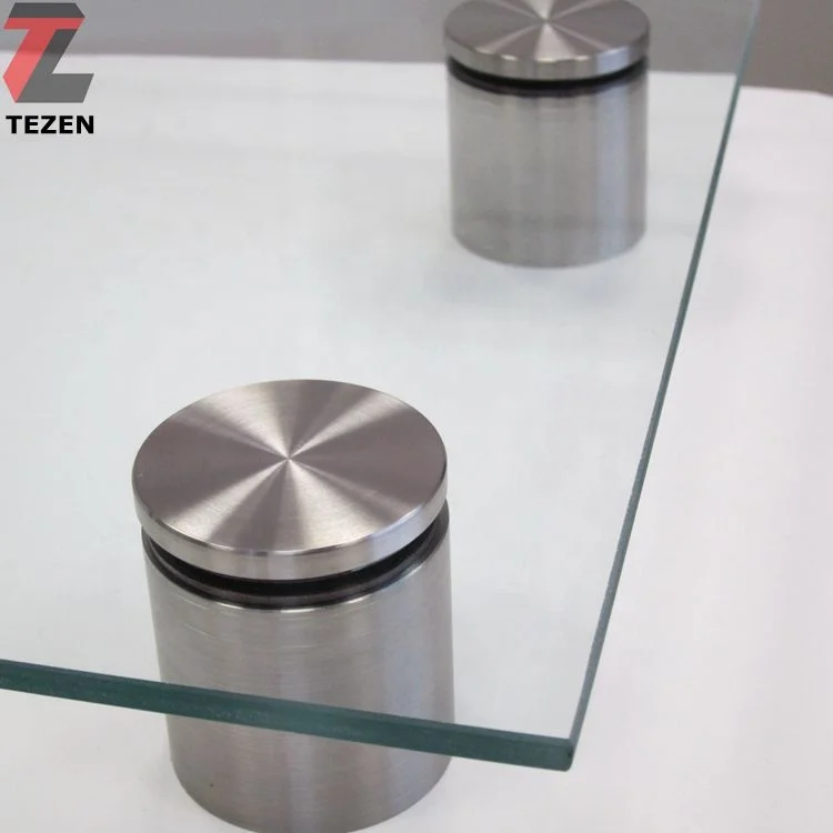 2 inch stainless steel fasteners for table glass spacer
