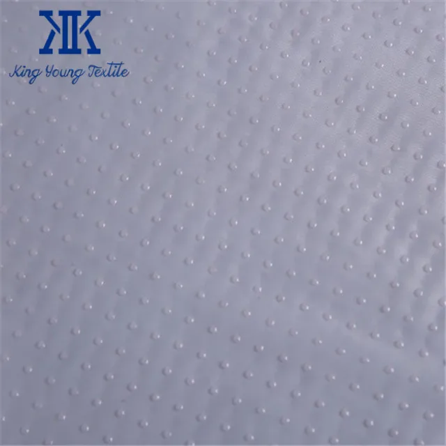 100% полиэстер гладкая окрашенная тканая 190 Т тафта противоскользящая резиновая