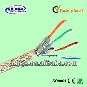 китайский производитель спб/sftp cat6a/cat7 сетевой кабель
