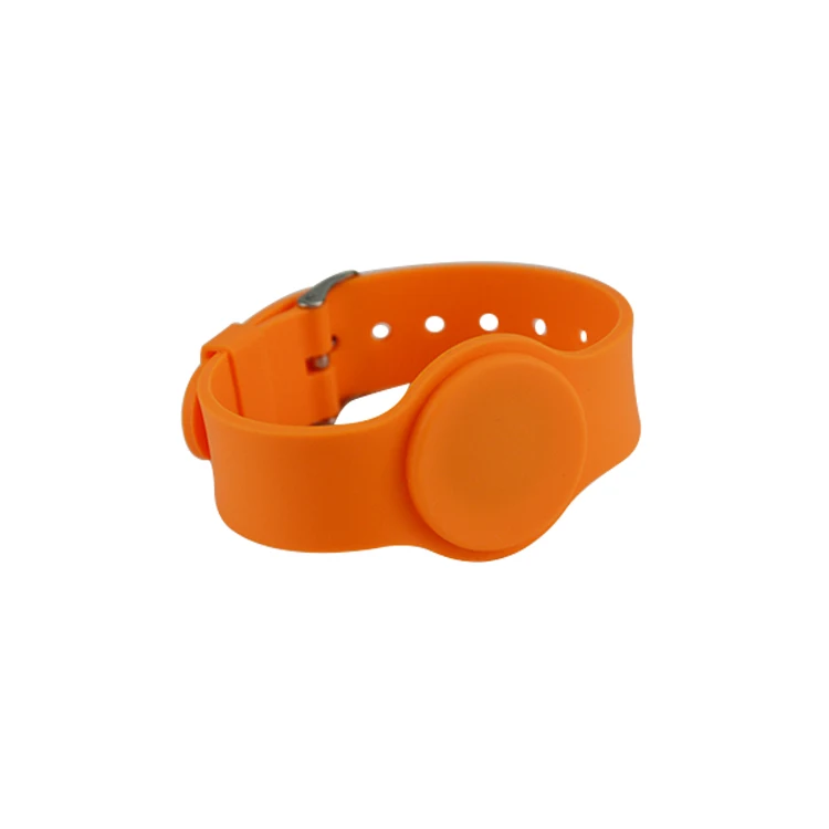 Custom Active Adjustable RFID Silicone Wristband with RFID Chip