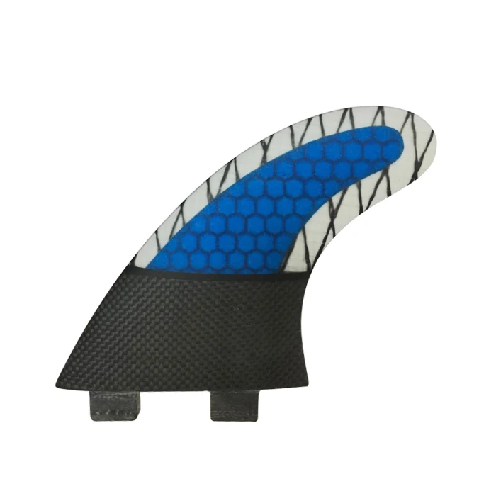 
FCS II surfing fins fcs Tri-set half Carbon fiber honeycomb design FCS2 