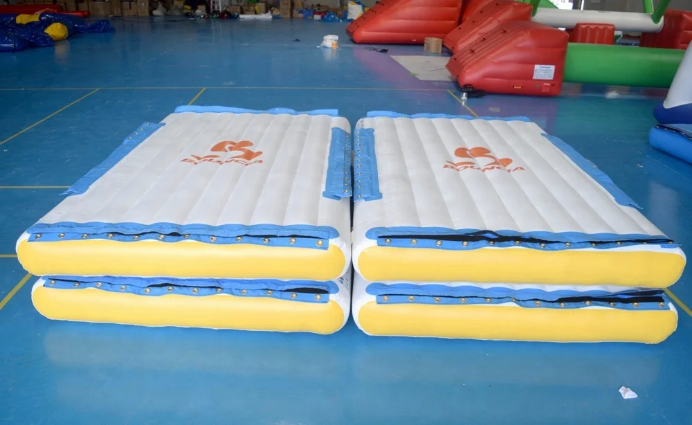 
Bouncia 2020 New Inflatable Water Obstacle Course For Wake Park 