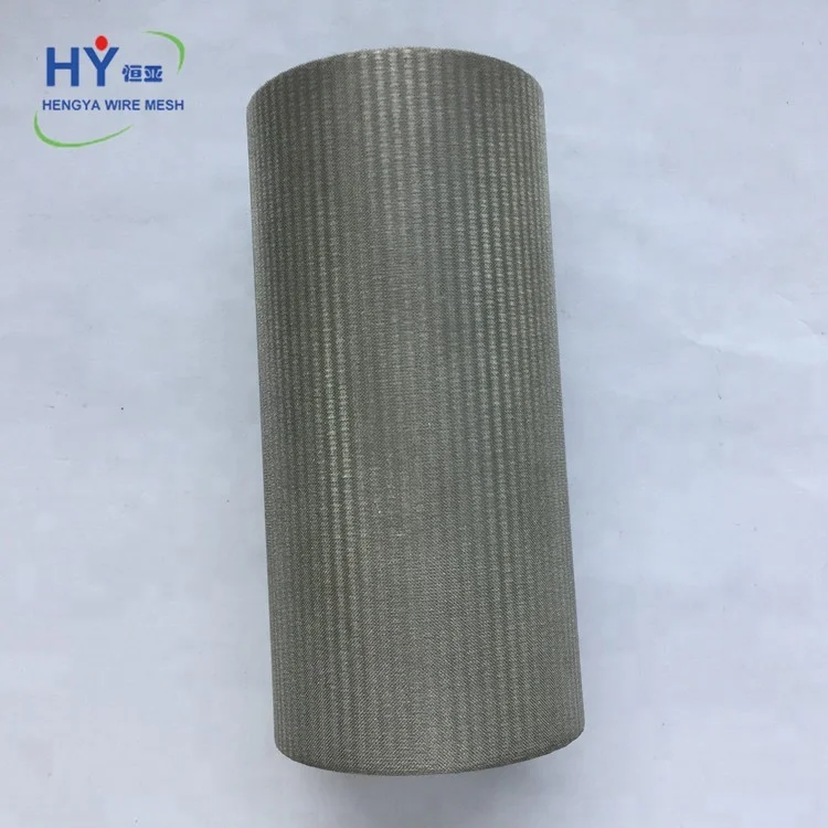 Sintered Filter Mesh with Excellent Mechanical Properties for Purification and Filtration