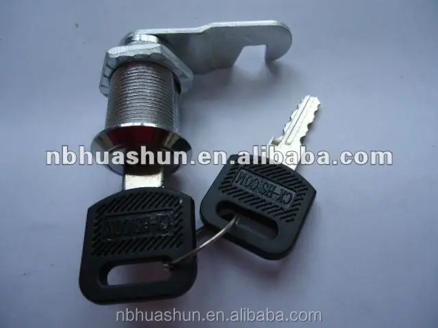 High security HS102 zinc alloy die-cast housing and cylinder furniture hardware fitting disc cam lock for drawer cabinets