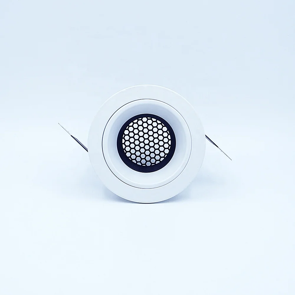 Modern white Retrofit Fitting Frame Parts Anti Glare Recessed Trimless Spot led Light Housing