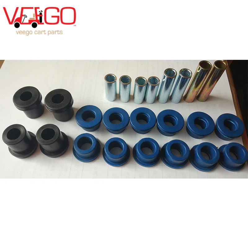 Front Suspension bushing kit for Club Car DS Control Arm Inner Sleeve Kit & Front Leaf Spring Bushing Kit 1992-UP