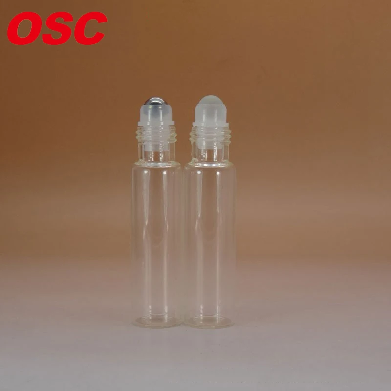 Custom clear smart collection perfume glass roll on bottle 10ml