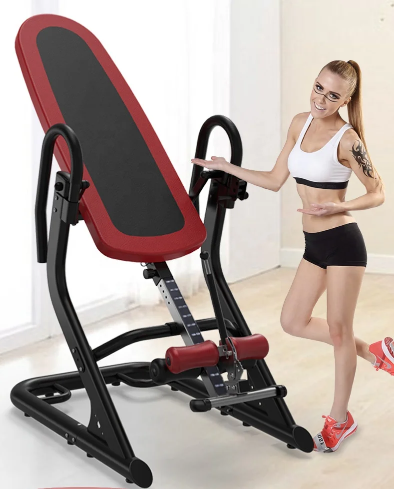 2019 factory cheap price high quality training gym inversion table for back pain therapy