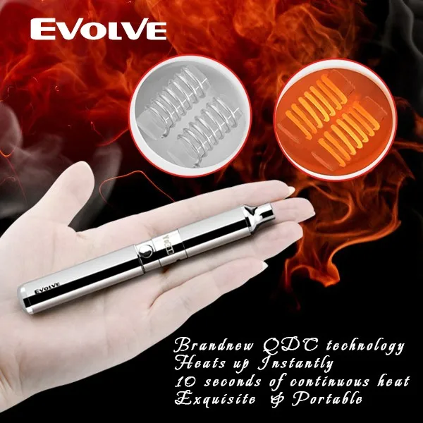 
Healthy Yocan Evolve Large Vapor Quartz Coil Wax Vaporizer Quit Smoking Machine 
