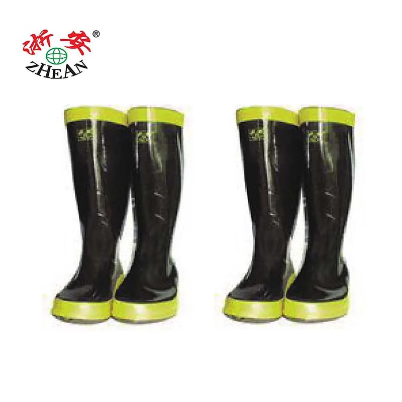 Китайские дешевые резиновые противопожарные сапоги 100% с термостойкостью