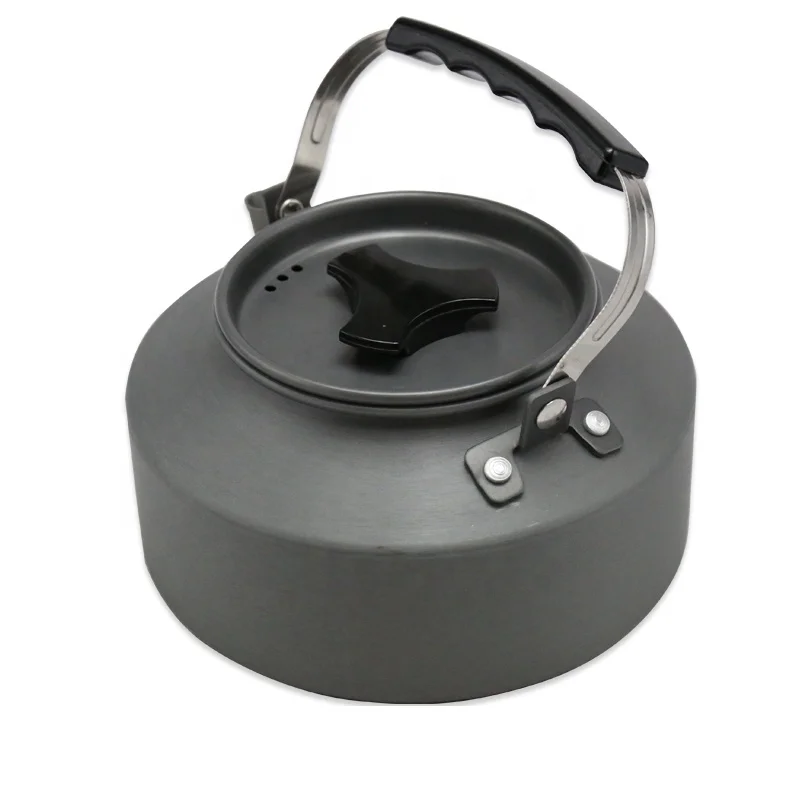 Good Quality Outdoor 1.1L aluminum camping kettle