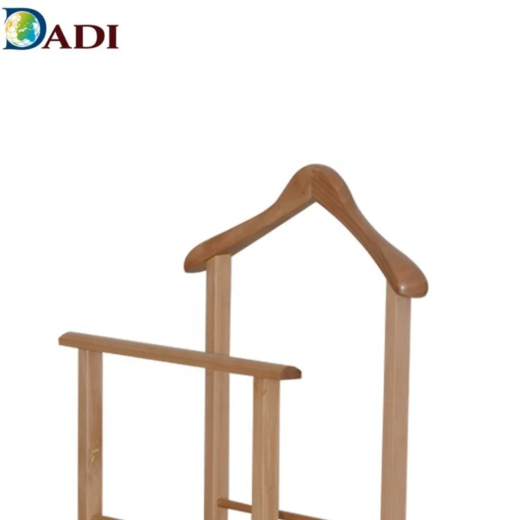 High Quality Living room Furniture  Wooden standing Hanger Coat  Rack for clothes