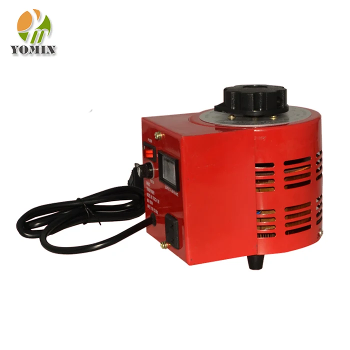 Manufacturer 0-250V Out 2A Voltage Regulator , (Variac) Single Phase 500VA Regulator Voltage