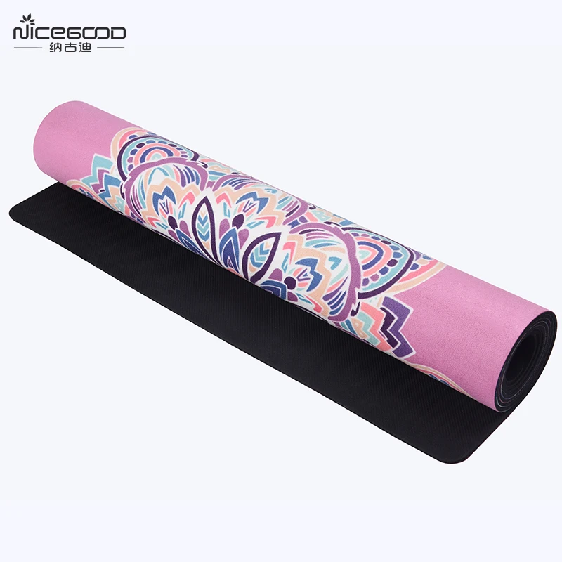 Hangzhou Jukui Custom label printed Rubber Yoga Mat bag with carrying stap Manufacturer