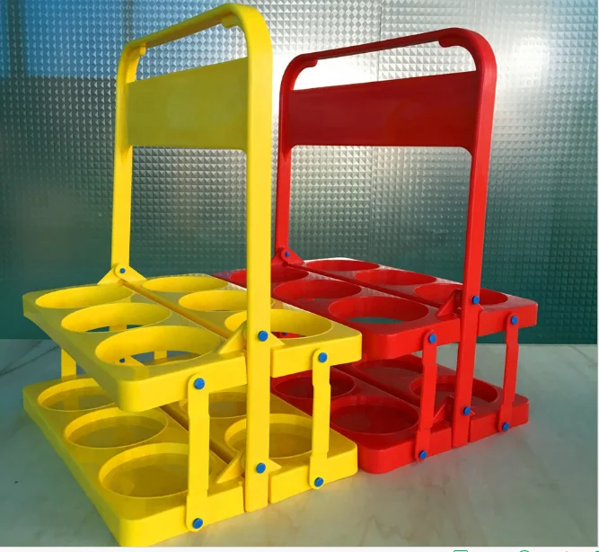 Plastic 6 bottle holder beer carrier
