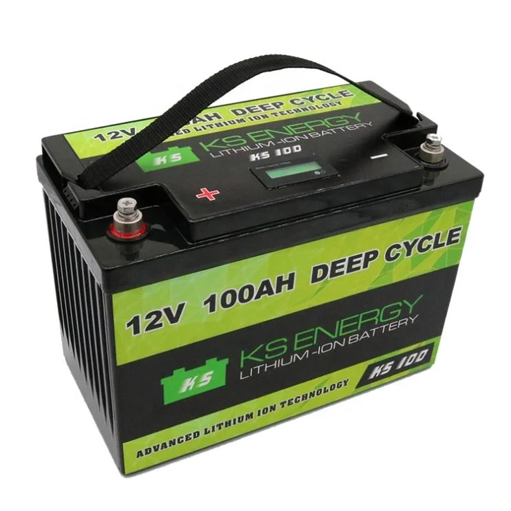 Cheap Lifepo4 12V 100Ah Front Terminal Battery With APP  control
