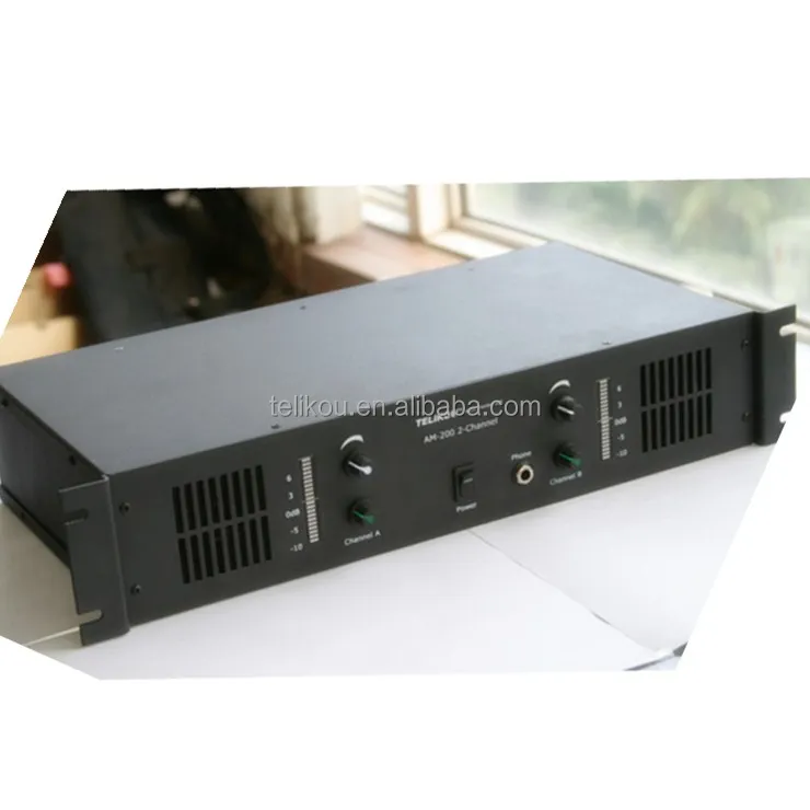 TELIKOU AM-200 2 Channel Stereo Audio Monitor AUDIO UNIT