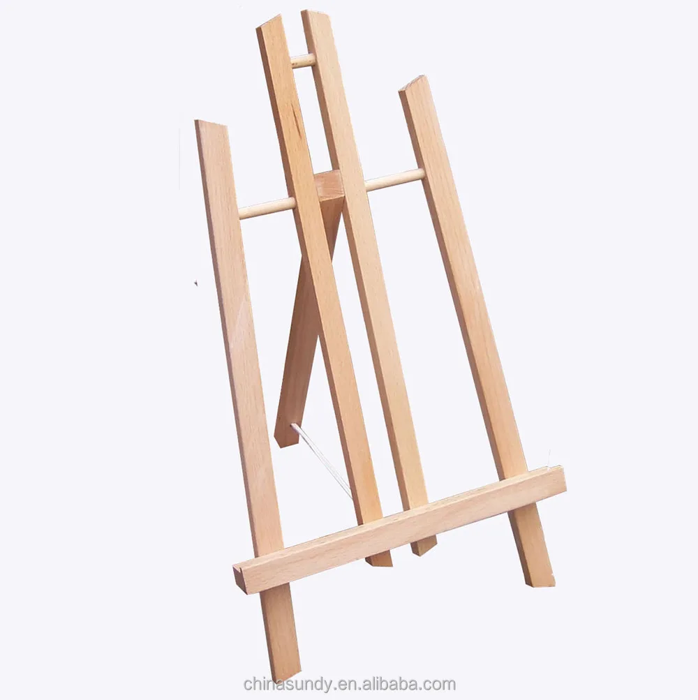 Tabletop Display Stand  Artist canvas  Easel,Beechwood Tripod for kids  Painting easel artists painting set