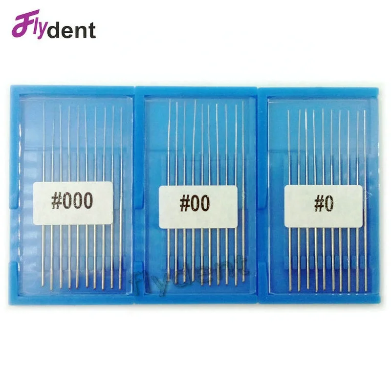 
Dental Root Canal Cleaning Smooth Needle Dental Square Broaches barbed broaches for Root cleaning 