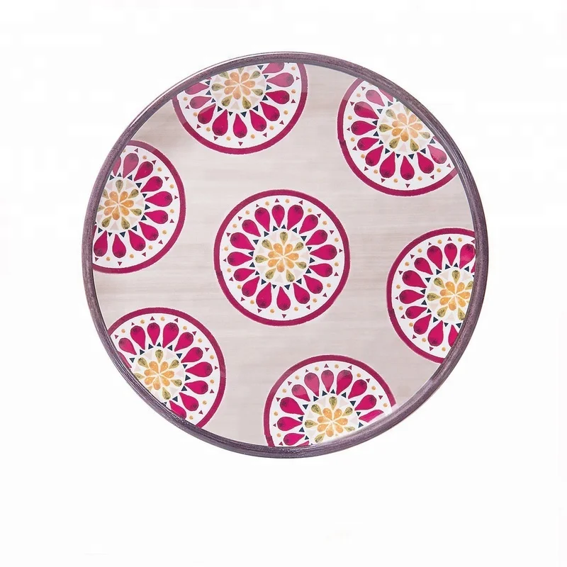 Swirl Design Superware Melamine Dinner Set of 4