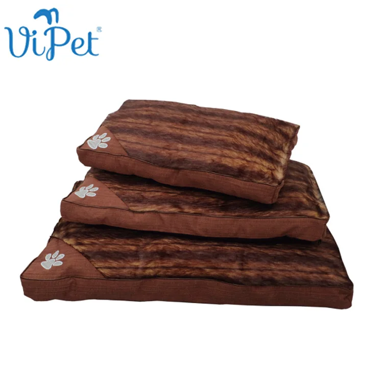
Warm Brown Suede Soft Pet Microfiber Dog Mat Dog Bed Cushion 