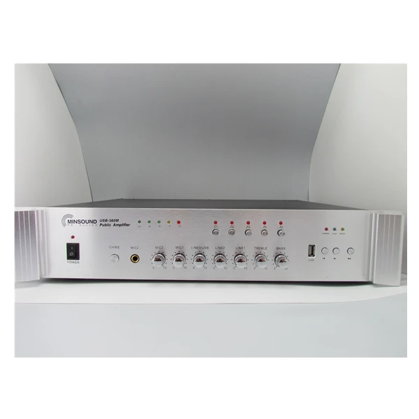 Minsound USB-360M Профессиональный усилитель мощности с U-диском