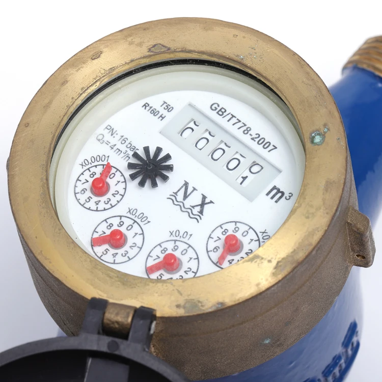 Dry dial R160 multi jet water garden 20mm water meter