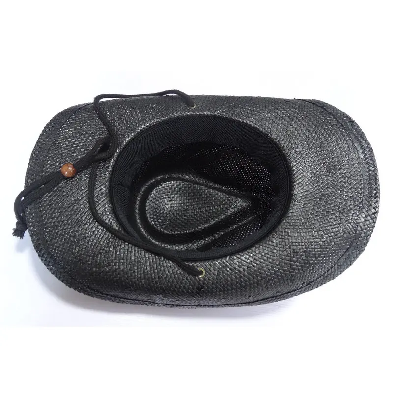 Toyo Paper Straw Cowboy Hat Black Color