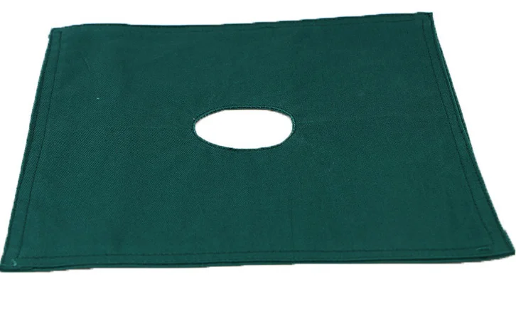 
Hospital use Washable Cotton Reusable Fenestrated Surgical Towel Surgical Drape 