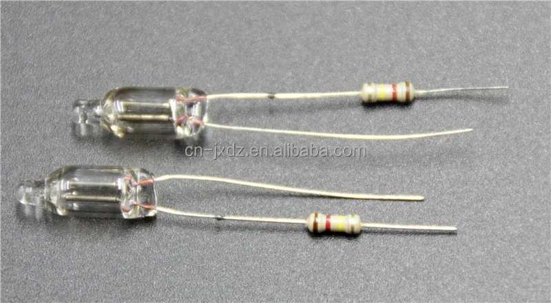 
small indicator-sized neon lamp ne-2h / miniature gas discharge lamp 