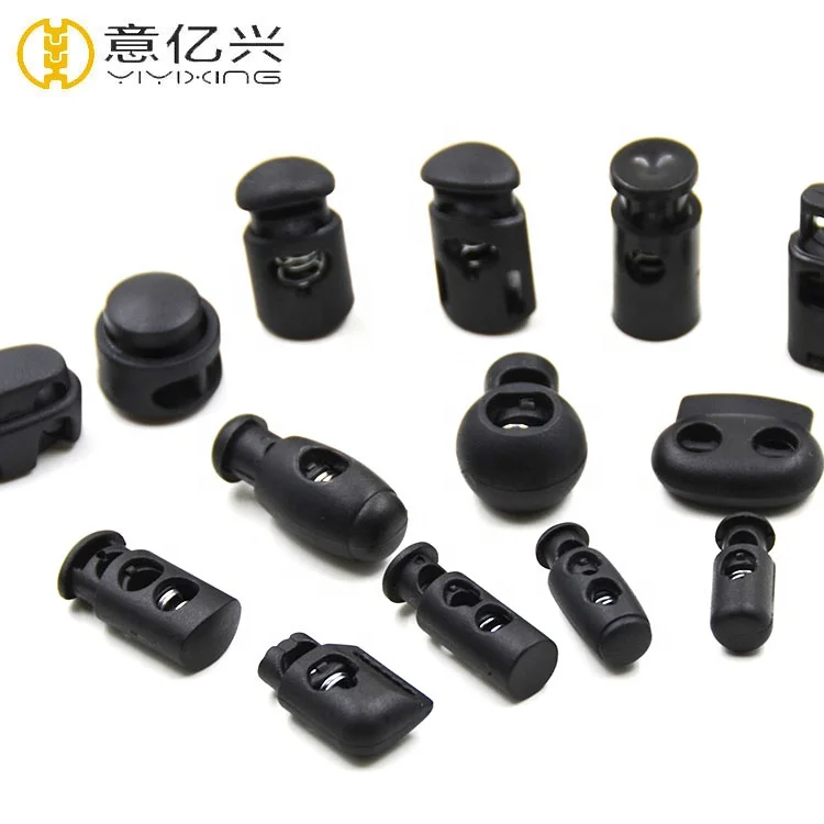 Различные размеры в наличии, блокировка шнура, двойное отверстие, концы шнура цилиндра, Пластиковая Пробка шнура