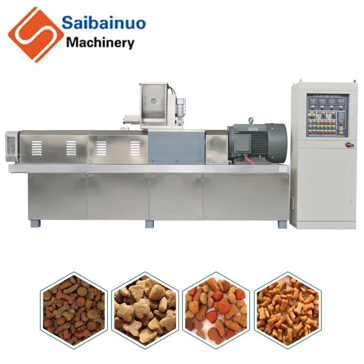Animal Pet Dog Cat Monkey Fox Bird Tilapia Floating Sinking Fish Feed Pellet Chews Production Snack Food Mill processing machine