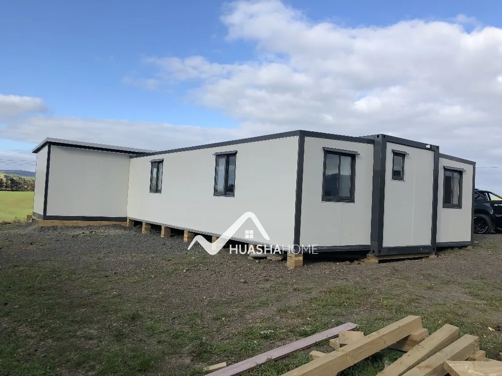 3 room Mobile home sandwich panel walls expandable container house 3 bedroom nz