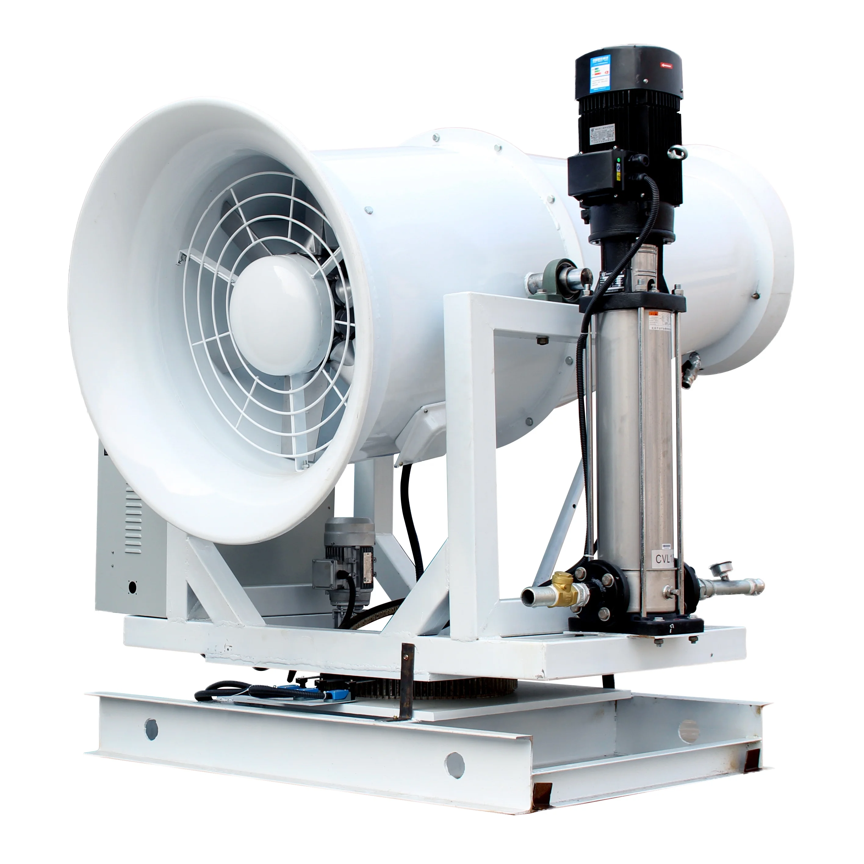 80 Meters Range Fog Air Blast Cannon Sprayer with Water Metal Spray Pump Customized Stainless Steel Pump Sprayer Making Machine