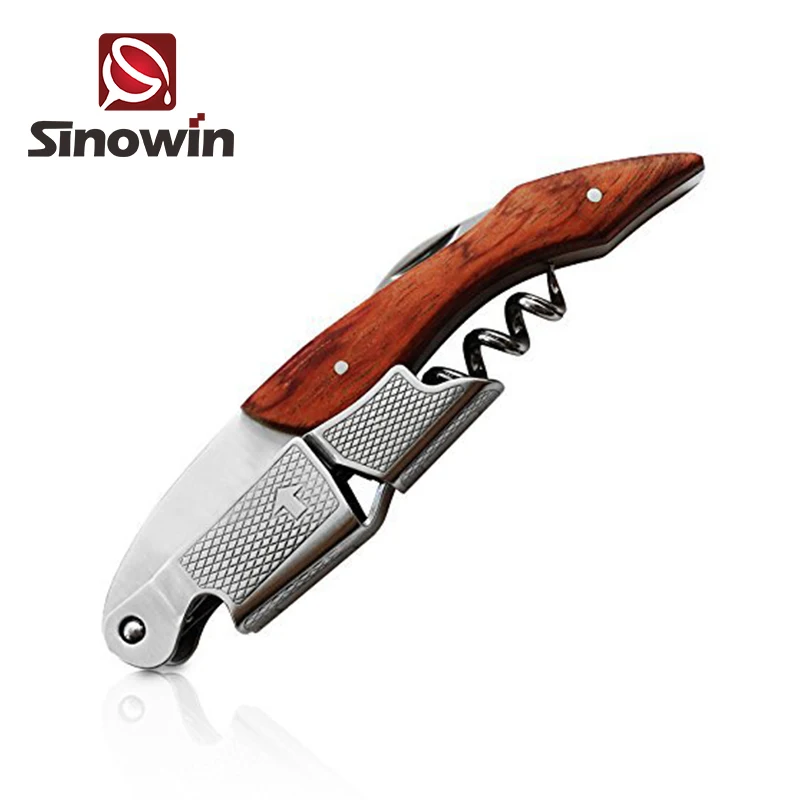 New product factory direct supply rosewood waiters corkscrew