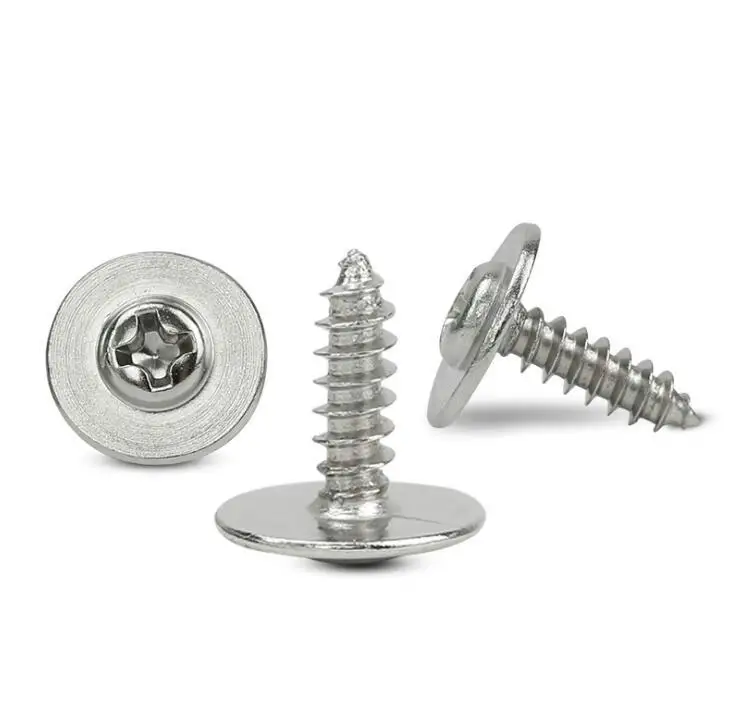 Large gasket screw cross head plus cushion self-tapping screw, large meson screw, M2 M2. 6 M3.