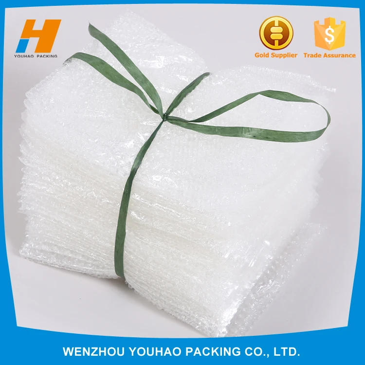 Удобные и мягкие горячего тиснения пвд материал защитный мешок воздушного пузыря для из светодиодов света упаковка