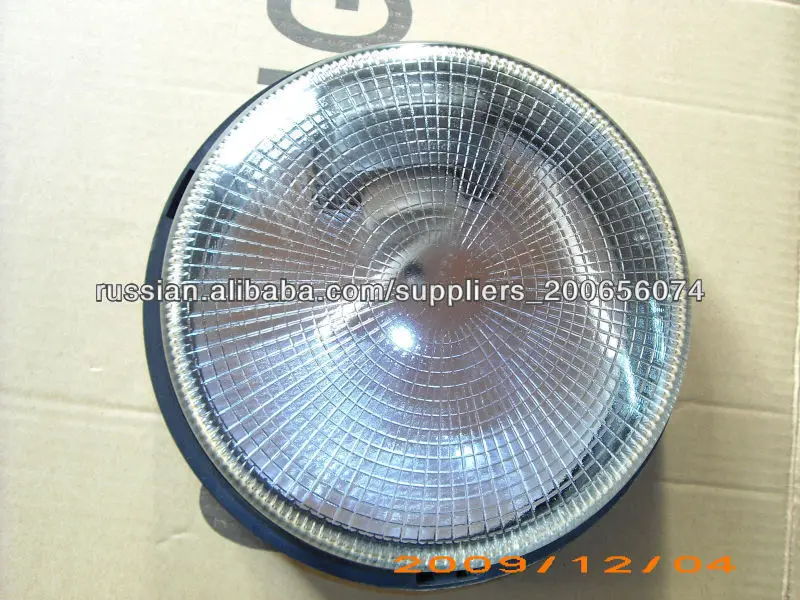 Plastic base with glass cover Bulkhead