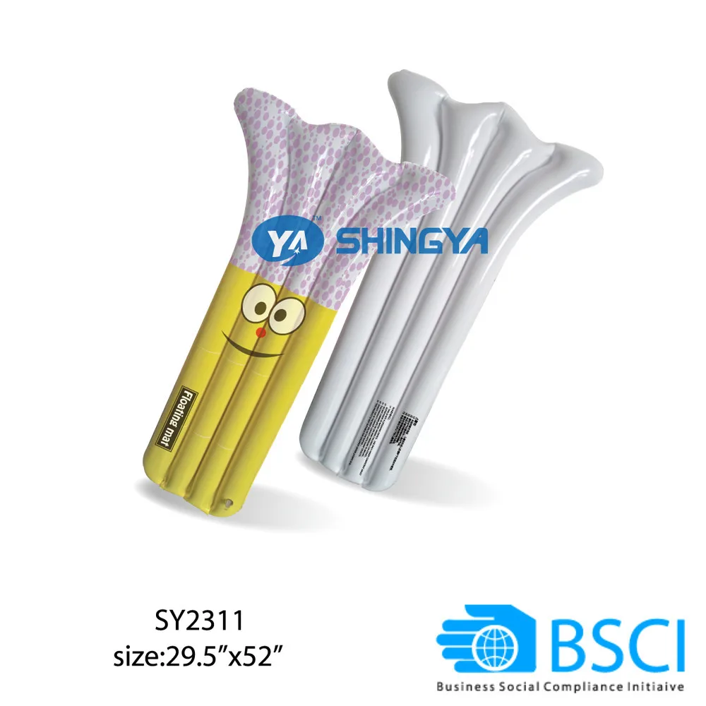 
BSCI Factory inflatable air mattress swimming pool floating bed 