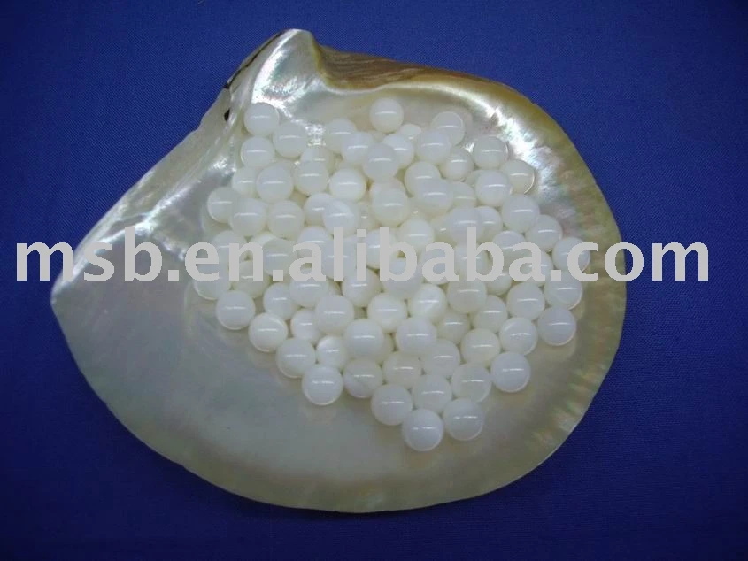 Bulk Loose wholesale Freshwater Shell Seed Pearl