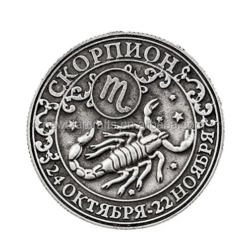 Top quality Customized Russian souvenir challenge coins with box