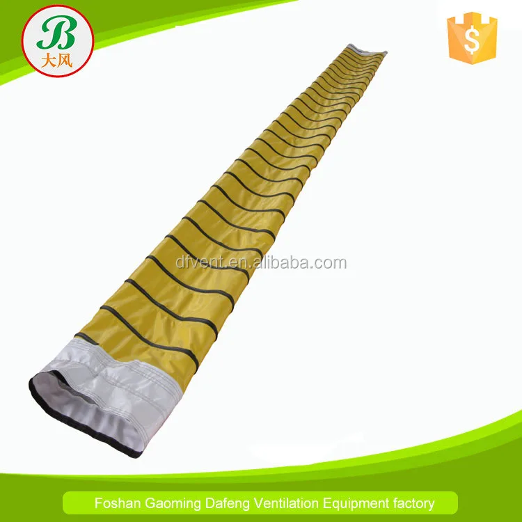 
Fire proof strong Pre-Conditioned Airport Air conditioning Insulated ducting hose 
