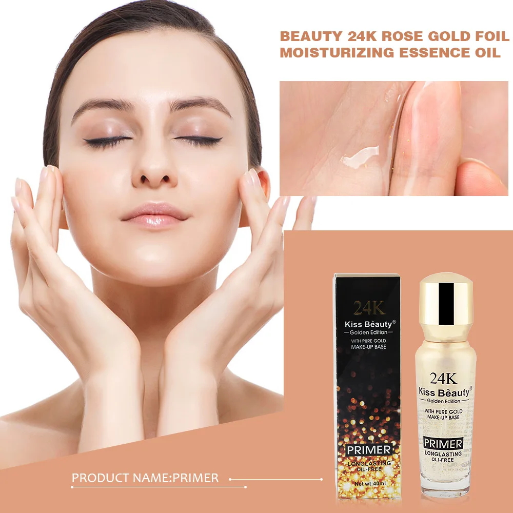 Kiss Beauty мгновенный уход за лицом эссенция пептид Сыворотка увлажняющая 24 k gold