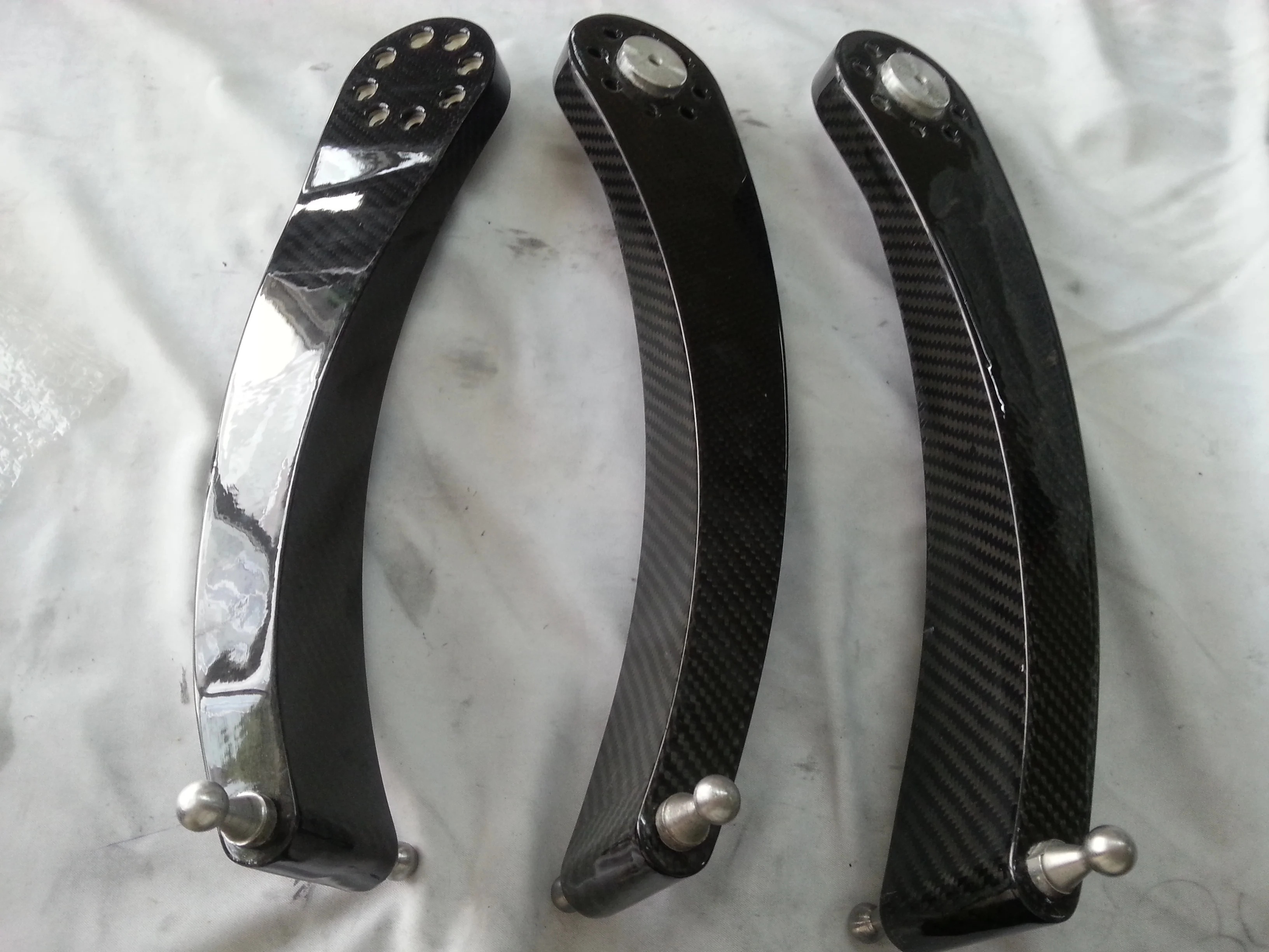 Обработка на станке с ЧПУ кованые композитные детали для ручки робота из углеродного волокна заказ