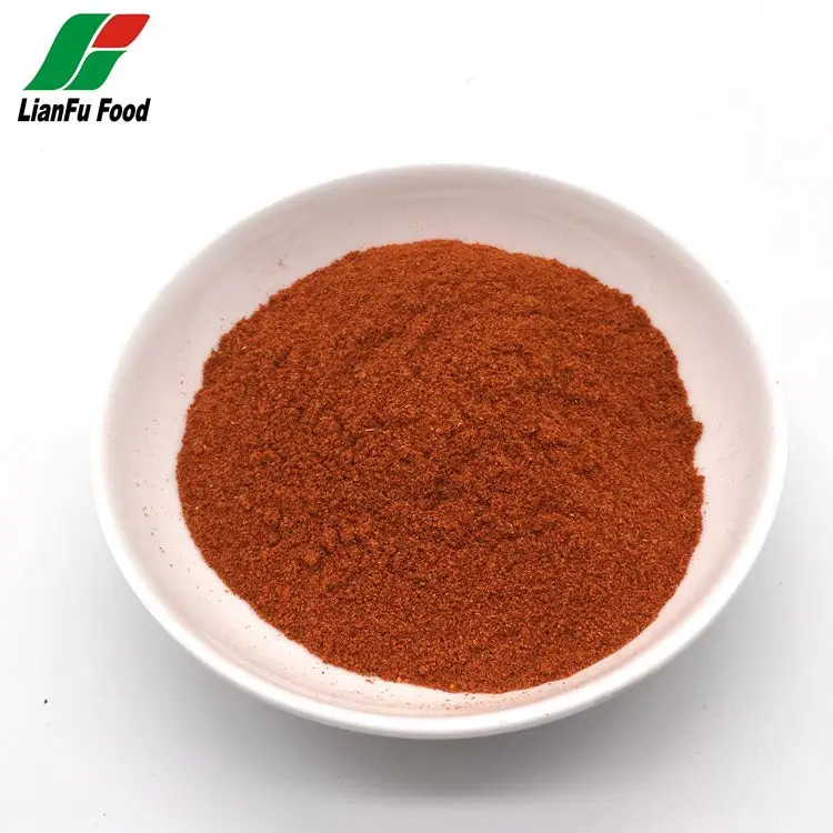 Top Quality 100% Natural Dehydrated red chili powder spice